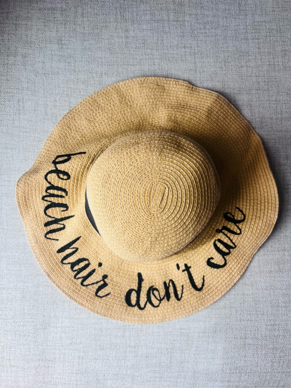 C.C. Paper Straw Beach Hat